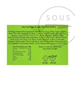 Mr Men And Little Miss Mr Strong Jelly Eggs & Jelly Shakes 100g