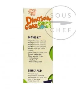 Bakedin Dinosaur Cake Baking Kit 1000g 7 Bakedin Dinosaur Cake Baking Kit 1000g