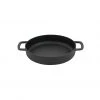 Combekk Sous-Chef Black Recycled Cast Iron Frying Pan 24cm Cookware