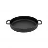 Combekk Sous-Chef Black Recycled Cast Iron Frying Pan 28cm Cookware