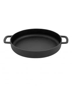 Combekk Sous-Chef Black Recycled Cast Iron Frying Pan 28cm Cookware
