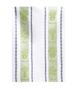 Coucke French Tea Towel - Olives
