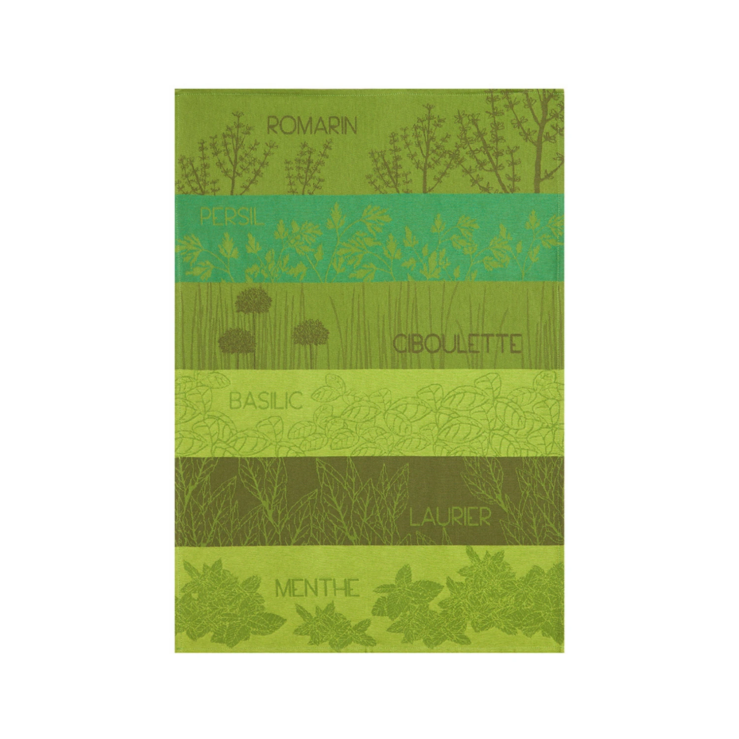 Coucke Cookware French Tea Towel - Herbs 3 Coucke Cookware French Tea Towel - Herbs