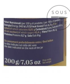 Casa Marrazzo Amalfi Lemon Jam 200g Ingredients