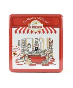Biscuiterie La Trinitaine Breton Butter Biscuit Selection In Tin 600g Ingredients