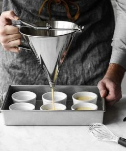 De Buyer Kwik Pro Piston Funnel With Stand