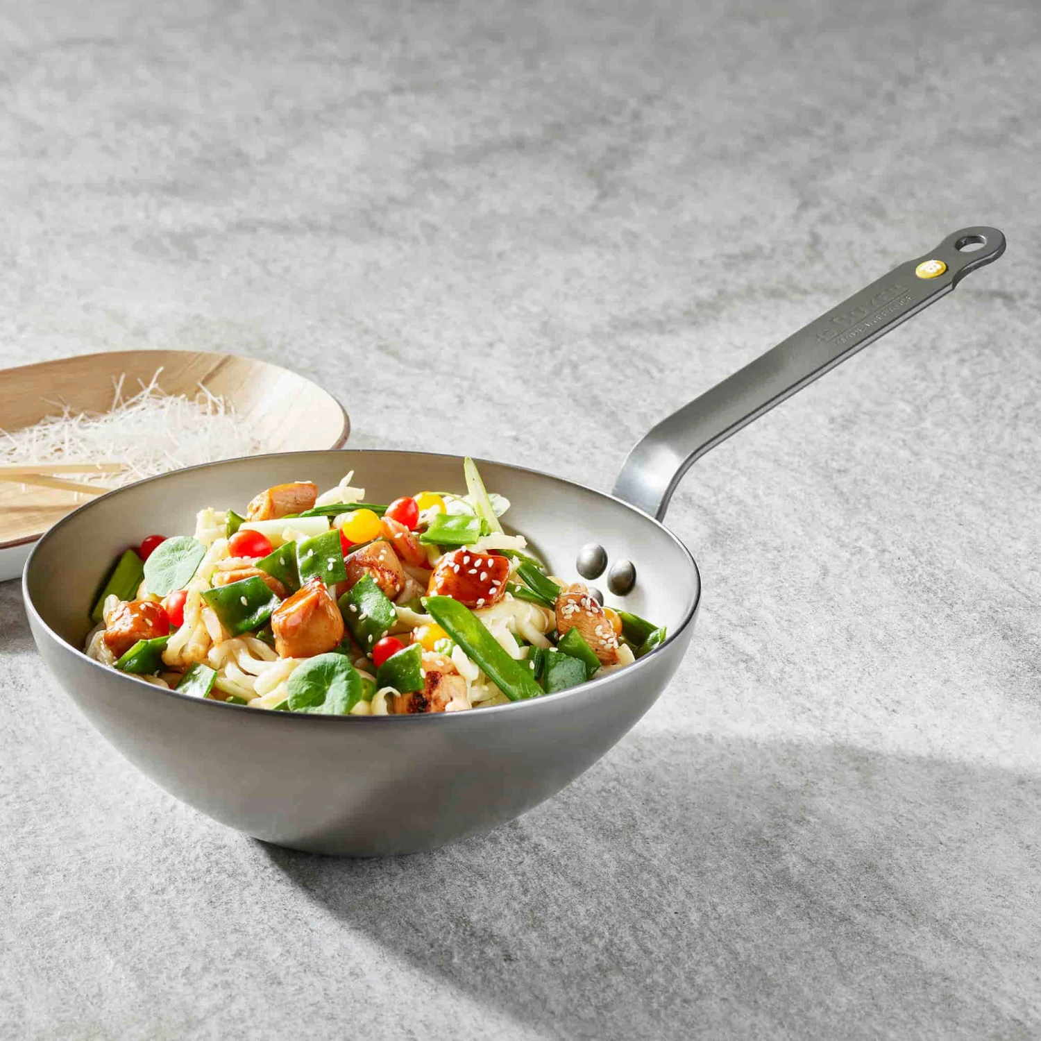 Cookware De Buyer Mineral B Wok 32cm 4 Cookware De Buyer Mineral B Wok 32cm