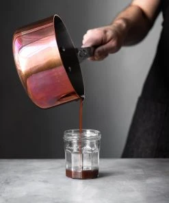 De Buyer Inocuivre Copper Saucepan With Stainless Steel Handle Cookware