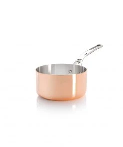 Cookware De Buyer Inocuivre Copper Saucepan With Stainless Steel Handle