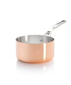 Cookware De Buyer Inocuivre Copper Saucepan With Stainless Steel Handle
