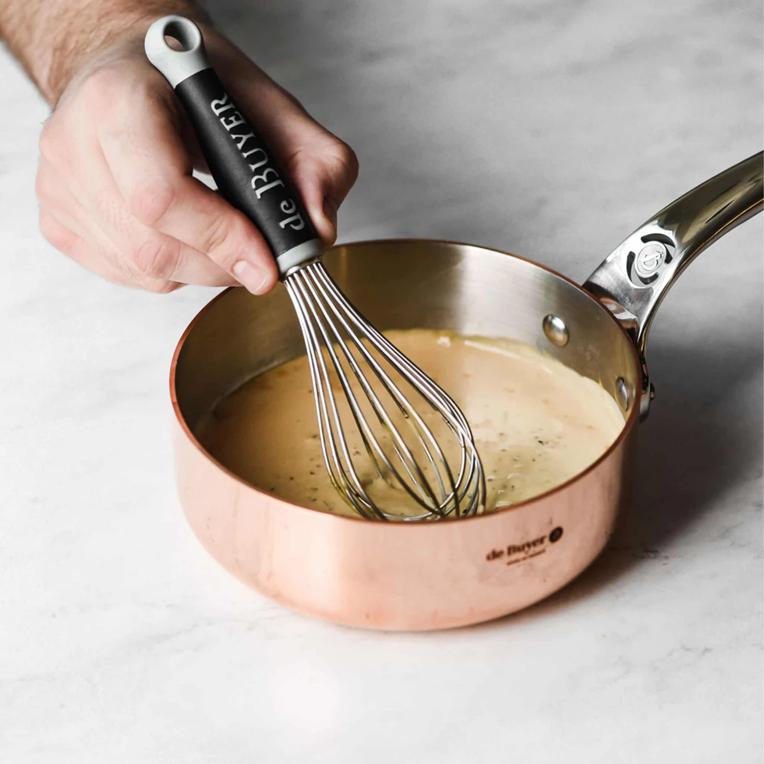 Cookware De Buyer Inocuivre Copper Straight Sided Saute Pan With Stainless Steel Handle 24cm 4 Cookware De Buyer Inocuivre Copper Straight Sided Saute Pan With Stainless Steel Handle 24cm