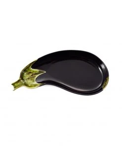 Bordallo Pinheiro Aubergine 24.5cm Platter