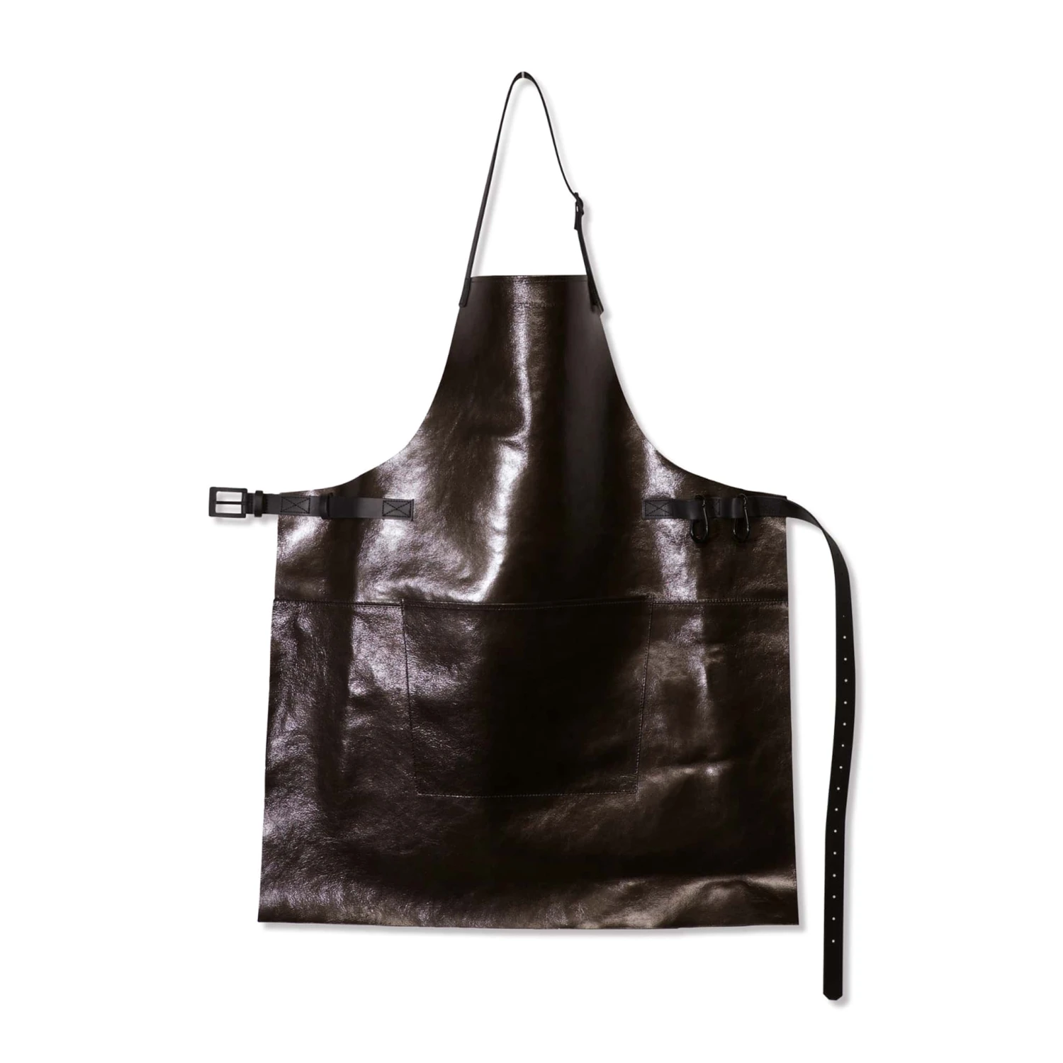Dutchdeluxes Leather BBQ Apron In Metallic Bronze Cookware 3 Dutchdeluxes Leather BBQ Apron In Metallic Bronze Cookware