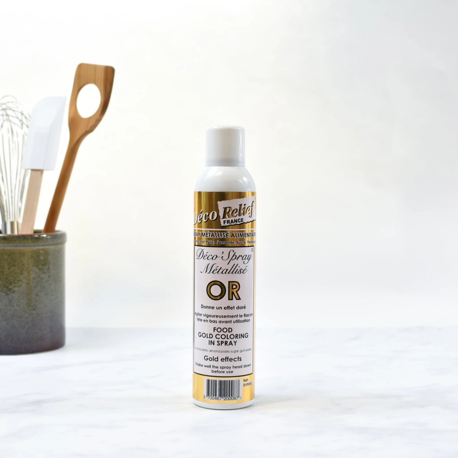 Deco Relief Ingredients Edible Gold Spray 300ml 4 Deco Relief Ingredients Edible Gold Spray 300ml