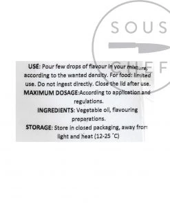 Deco-Relief Ingredients Natural Concentrated Orange Flavour 30ml