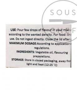 Deco-Relief Natural Concentrated Mandarin Flavour 30ml Ingredients