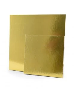 Deco-Relief Square Cake Board Gold 10pc Cookware 7 Deco-Relief Square Cake Board Gold 10pc Cookware