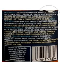 Garden Delights Piquillo Pepper Paste 190g Ingredients