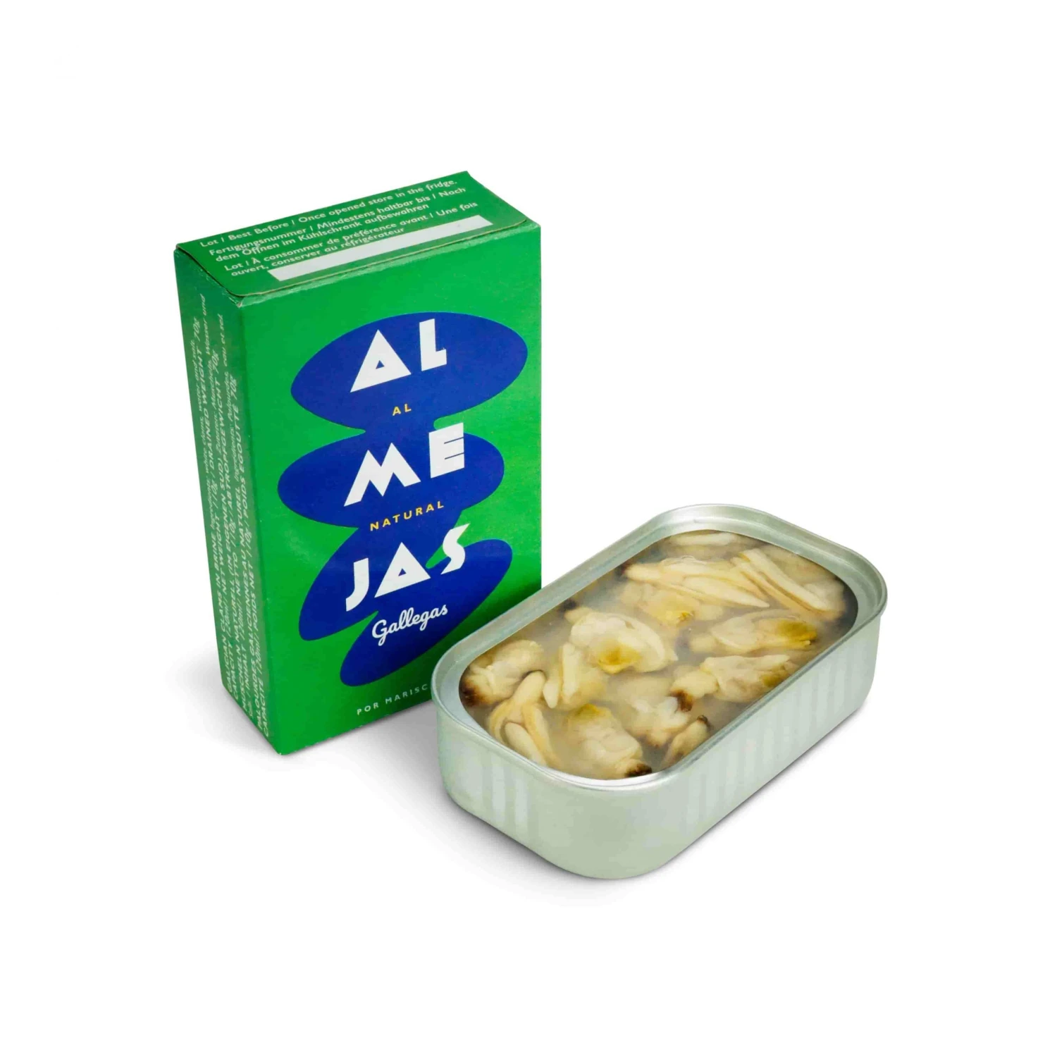Don Gastronom Galician Clams In Brine 110g Ingredients 4 Don Gastronom Galician Clams In Brine 110g Ingredients