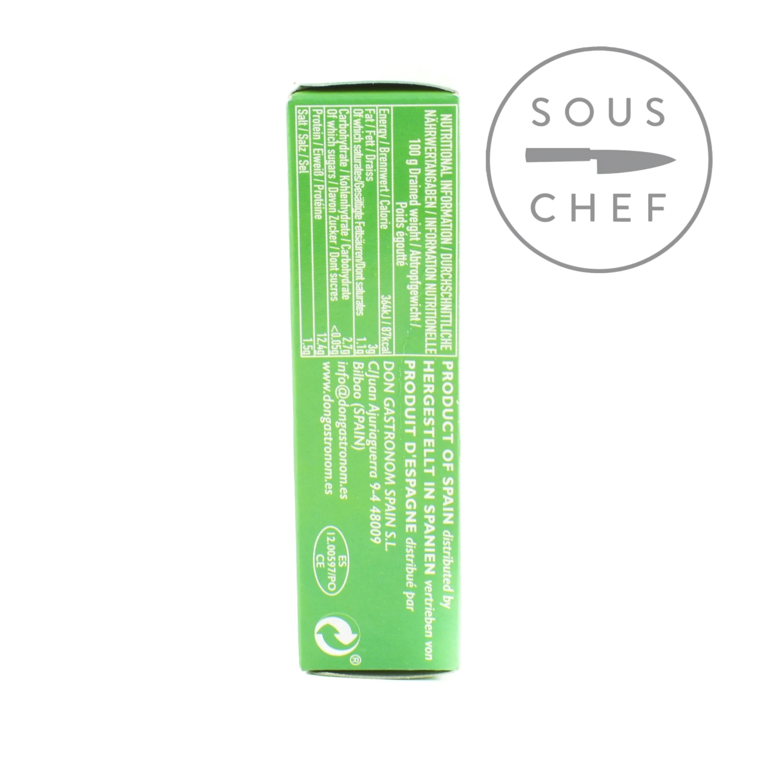 Don Gastronom Galician Clams In Brine 110g Ingredients 6 Don Gastronom Galician Clams In Brine 110g Ingredients