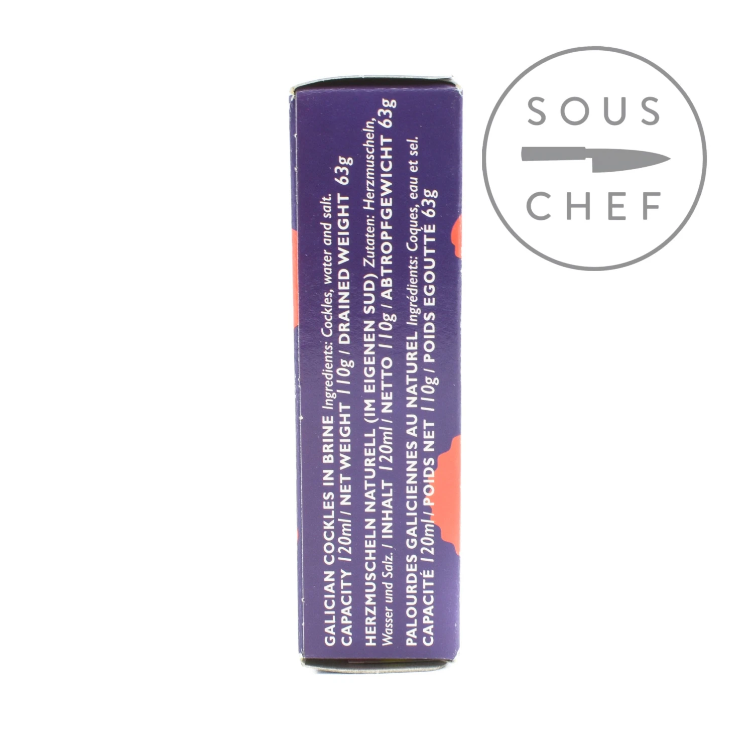 Don Gastronom Galician Cockles 110g Ingredients 5 Don Gastronom Galician Cockles 110g Ingredients