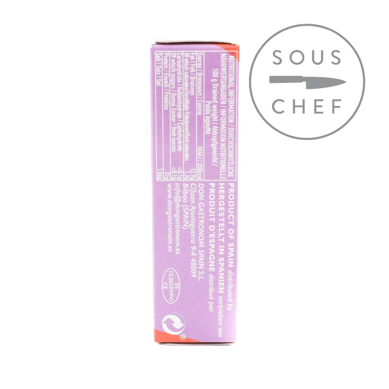 Don Gastronom Octopus Marinière 110g Ingredients 7 Don Gastronom Octopus Marinière 110g Ingredients