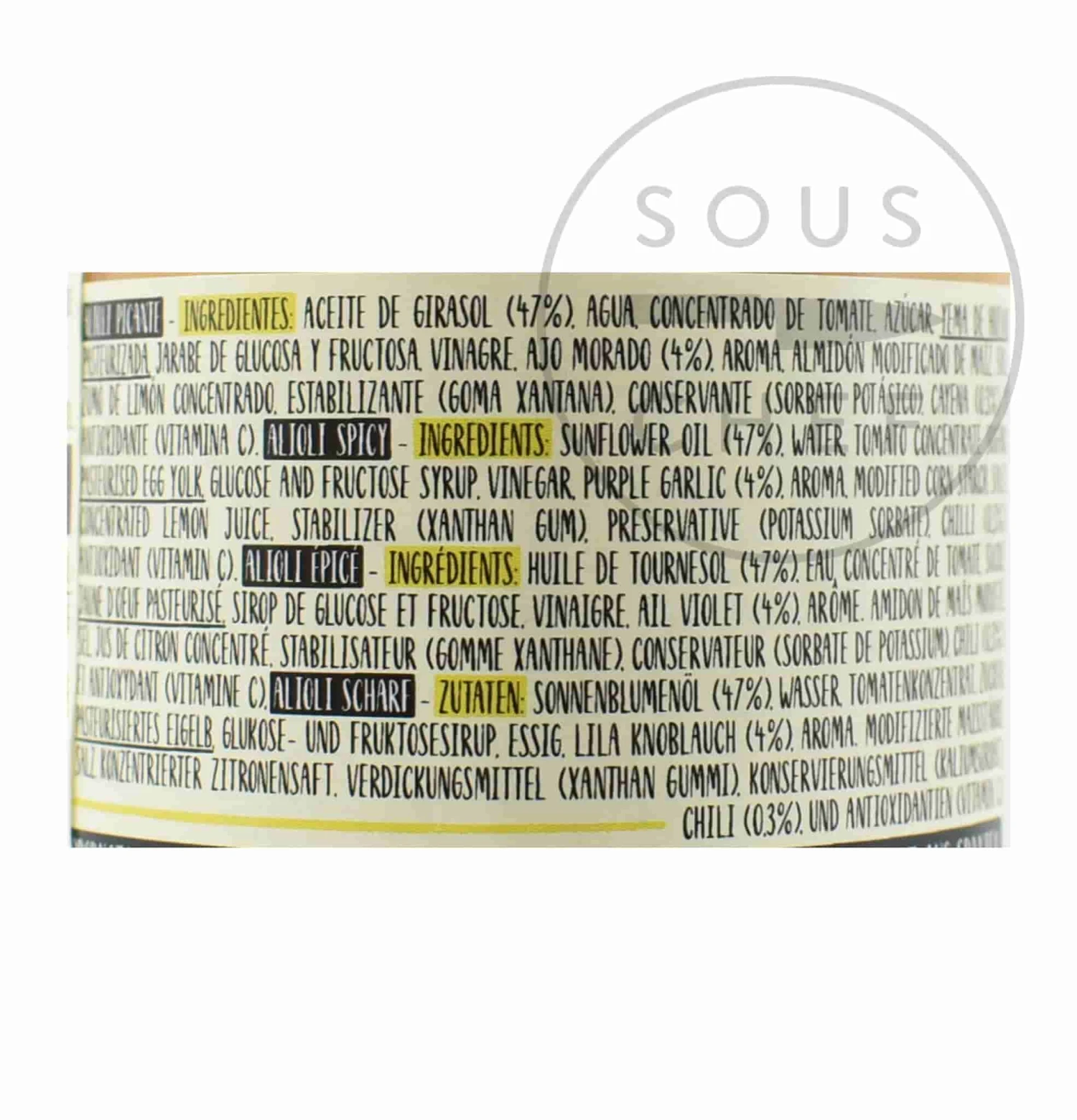 Don Gastronom Spicy Alioli 140g 5 Don Gastronom Spicy Alioli 140g