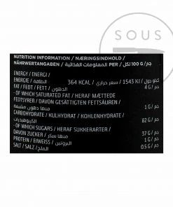 Lakrids Liquorice 4 - Chilli 150g Ingredients