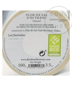 Flor De Sal Organic Salt 100g