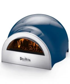 DeliVita Wood Fired Pizza Oven Blue Diamond Cookware