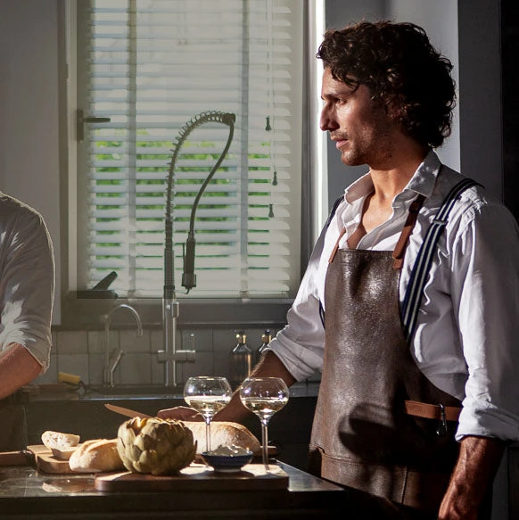 Dutchdeluxes Leather BBQ Apron In Vintage Brown 8 Dutchdeluxes Leather BBQ Apron In Vintage Brown