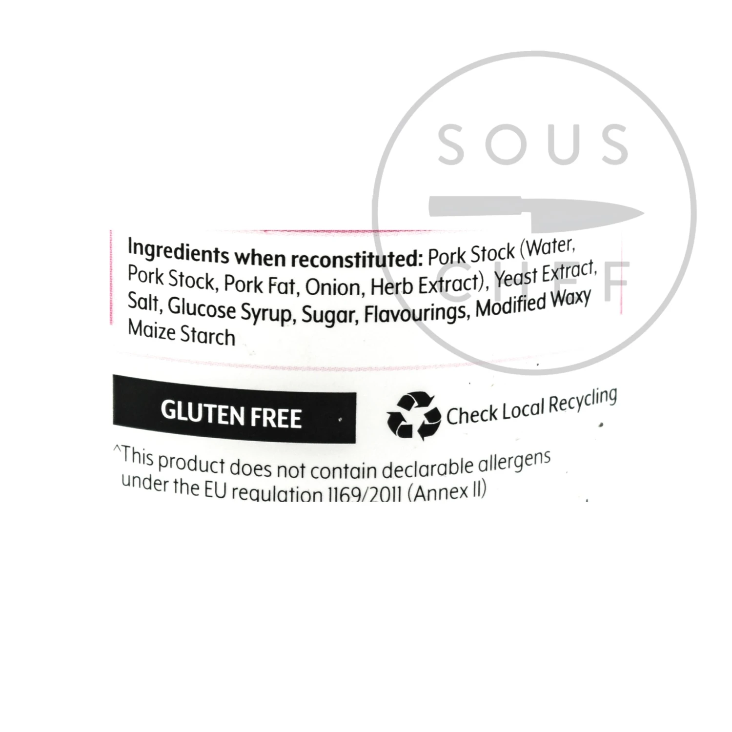 Essential Cuisine Pork Glace 600g Ingredients 4 Essential Cuisine Pork Glace 600g Ingredients