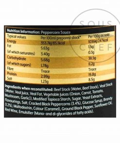 Essential Cuisine Peppercorn Sauce Base 800g