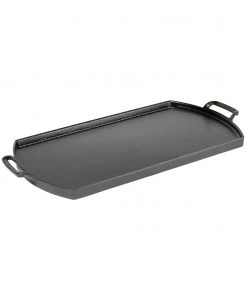Lodge Blacklock Cast Iron Double Burner 25.5x50.8cm