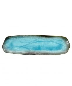 Kiji Stoneware & Ceramics Turquoise Glaze Sushi Platter Tableware