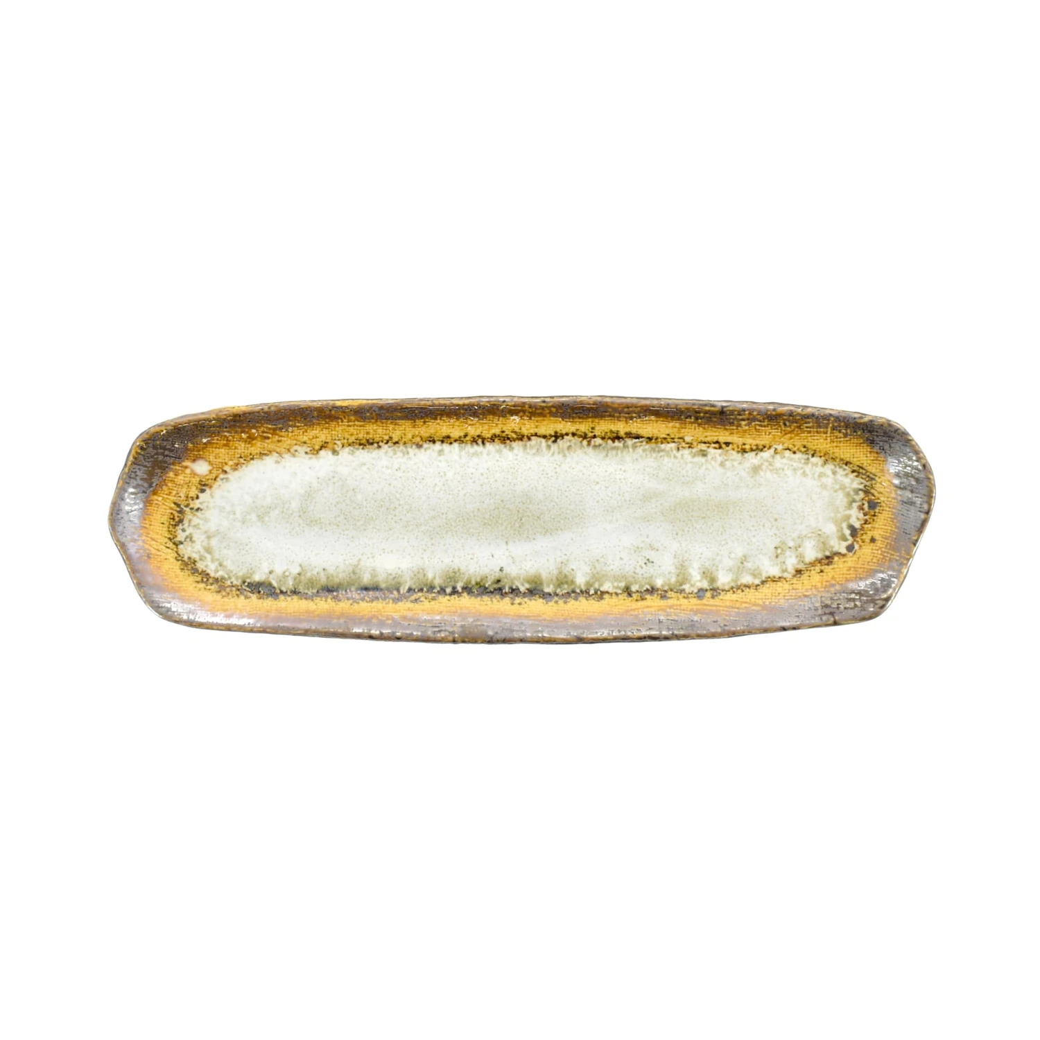 Kiji Stoneware & Ceramics White Glaze Sushi Platter Tableware 4 Kiji Stoneware & Ceramics White Glaze Sushi Platter Tableware