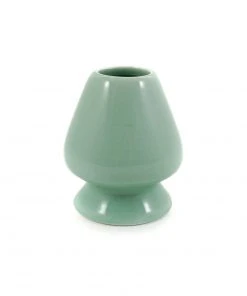 Kiji Stoneware & Ceramics Green Matcha Whisk Holder