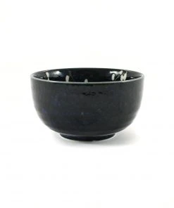 Kiji Stoneware & Ceramics Blue Sakura Rice Bowl 13cm Tableware