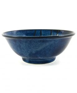 Kiji Stoneware & Ceramics Blue Sakura Ramen Bowl