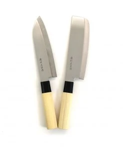 Kiji Stoneware & Ceramics Cookware Japanese Knife Duo - Santoku & Nakiri