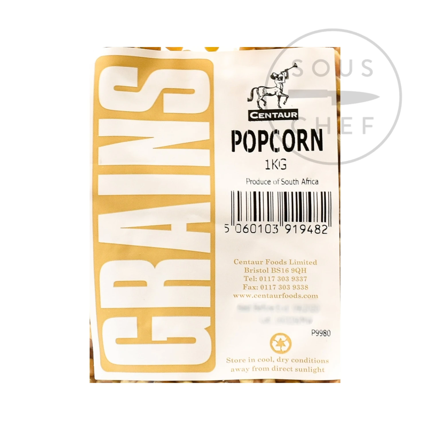 Centaur Ingredients Popping Corn 1kg 4 Centaur Ingredients Popping Corn 1kg