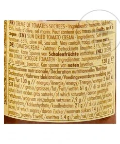 Ingredients La Favorita Sundried Tomato Cream 130g
