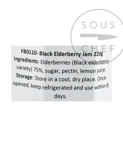 Christine Ferber Black Elderberry From Alsace Jam 220g