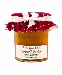 Ingredients Christine Ferber Maltese Orange & Cardamom Jam 220g