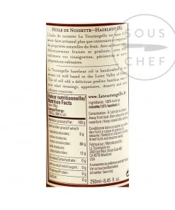 La Tourangelle Hazelnut Oil 250ml Ingredients