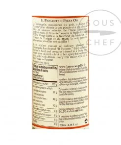 Ingredients La Tourangelle Il Piccante Chilli Oil 250ml