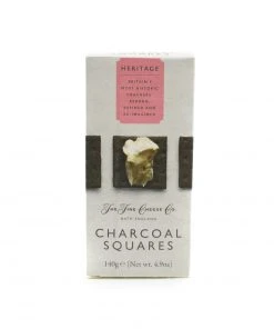 The Fine Cheese Co Ingredients Charcoal Crackers 140g