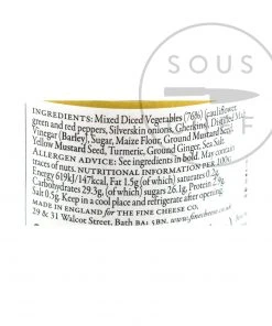 The Fine Cheese Co Ingredients Piccalilli 240g