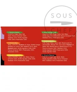 Ingredients Flying Goose: 12 Days Of Sriracha