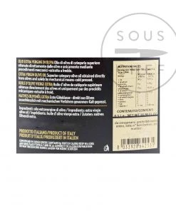 Frantoio Muraglia Grand Cru Limited Edition Ingredients